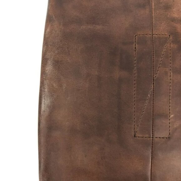 Acne Studio Pistol tall dark brown  heeled boots - Picture 14 of 16